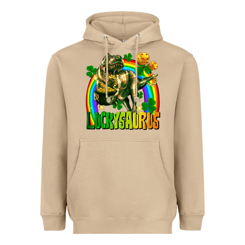 Luckysaurus Heavyweight Hoodie by FaDigitalArtStudio | Teevron