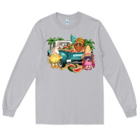 Moon Dust summer gnomies truck Long Sleeve Tee - NancyCooperArtShop