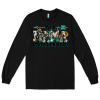 Black this mama loves her herd goats Long Sleeve Tee - Jasminsmagicworld