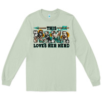 Matcha this mama loves her herd goats Long Sleeve Tee - Jasminsmagicworld