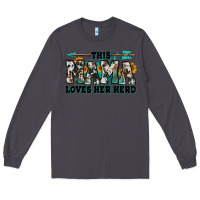Smoke this mama loves her herd goats Long Sleeve Tee - Jasminsmagicworld