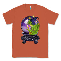 Copper Halloween Frog With Crystal Ball Classic Tee - LillyAllenDesigns