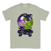 Matcha Halloween Frog With Crystal Ball Classic Tee - LillyAllenDesigns