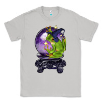 Moon Dust Halloween Frog With Crystal Ball Classic Tee - LillyAllenDesigns