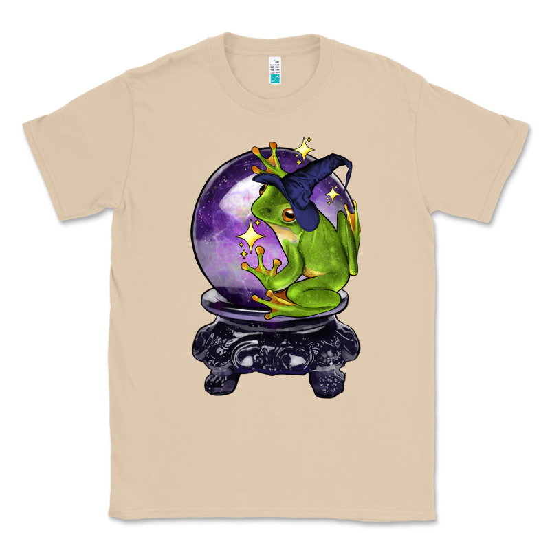 Halloween Frog With Crystal Ball Classic Tee by LillyAllenDesigns | Teevron