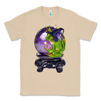 Mushroom Halloween Frog With Crystal Ball Classic Tee - LillyAllenDesigns