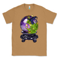 Toasted Coconut Halloween Frog With Crystal Ball Classic Tee - LillyAllenDesigns