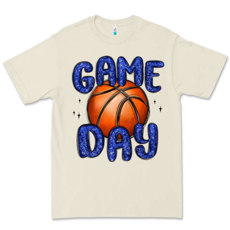 Game Day Basketball Premium Tee by MaliasSmallBusiness | Teevron