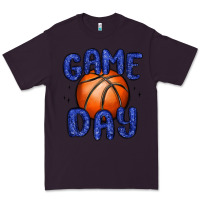 Plum game day basketball Premium Tee - MaliasSmallBusiness