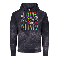 Cloud Black love is blind Vintage Hoodie - Artiststas