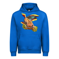 Cobalt Killifish Urban Hoodie - LillyAllenDesigns