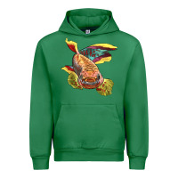 Emerald Killifish Urban Hoodie - LillyAllenDesigns