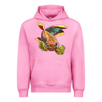 Fuchsia Pink Killifish Urban Hoodie - LillyAllenDesigns