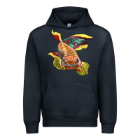 Navy Killifish Urban Hoodie - LillyAllenDesigns
