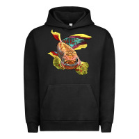 Pigment Black Killifish Urban Hoodie - LillyAllenDesigns
