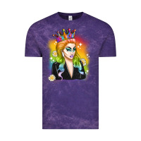 Cloud Purple drag queen Vintage Tee - Artiststas
