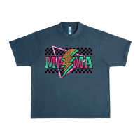 Midnight Navy mama techno lightning bolt Urban Heavy Tee - Jasminsmagicworld