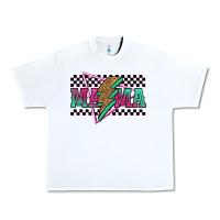 White mama techno lightning bolt Urban Heavy Tee - Jasminsmagicworld