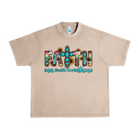 Faith Can Move Mountains Urban Heavy Tee | Teevron