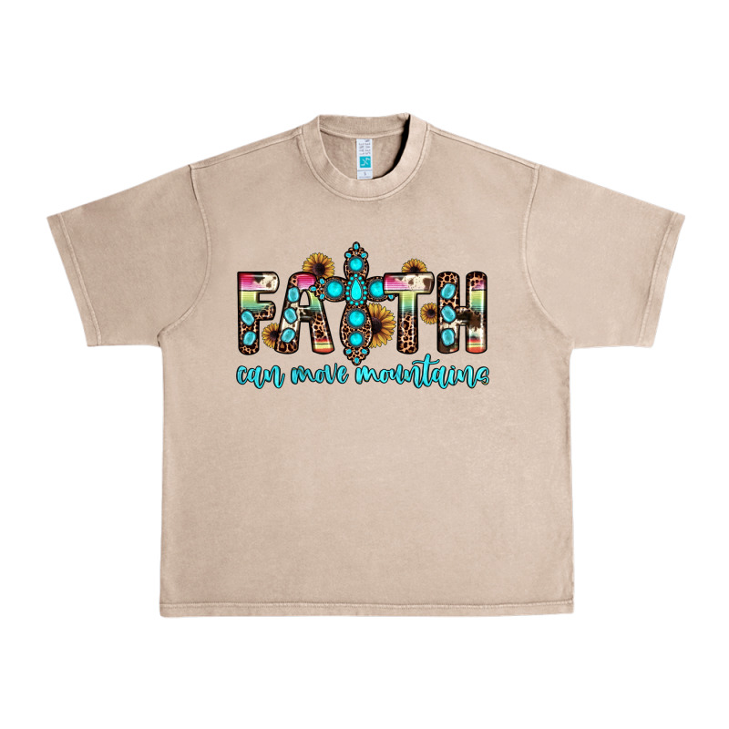 Faith Can Move Mountains Urban Heavy Tee by JahusDesignShop | Teevron