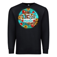 Black teacher mode earrings Premium Sweatshirt - BundleAndBundleShop