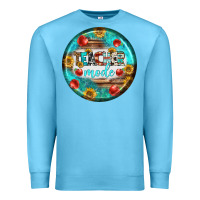 Ocean Blue teacher mode earrings Premium Sweatshirt - BundleAndBundleShop