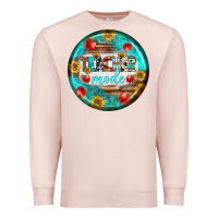 Pale Pink teacher mode earrings Premium Sweatshirt - BundleAndBundleShop