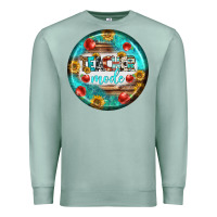 Seafoam teacher mode earrings Premium Sweatshirt - BundleAndBundleShop