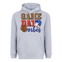 Heather Grey game day vibes Heavyweight Hoodie - BundleAndBundleShop