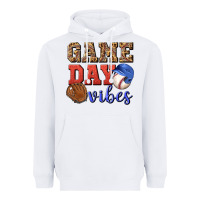White game day vibes Heavyweight Hoodie - BundleAndBundleShop