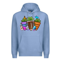 Colony Blue Football Easter sports carrots Premium Hoodie - OliviaCreatesArt