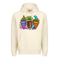 Sandshell Football Easter sports carrots Premium Hoodie - OliviaCreatesArt