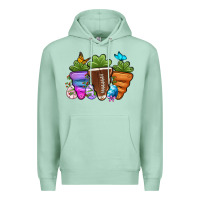 Seafoam Football Easter sports carrots Premium Hoodie - OliviaCreatesArt