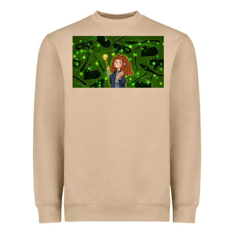 Wizard Girl And Cat Heavyweight Sweatshirt by TumblerDesignByShophia | Teevron