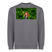 Storm wizard girl and cat Heavyweight Sweatshirt - TumblerDesignByShophia