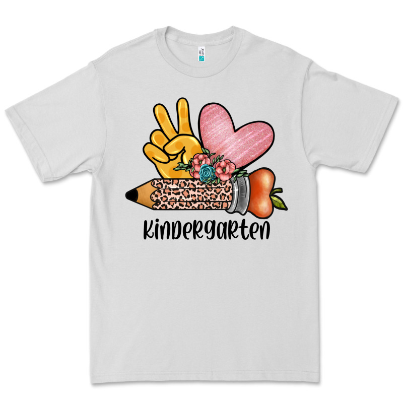 Peace Love Kindergarten Premium Tee by JahusDesignShop | Teevron