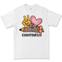 White peace love kindergarten Premium Tee - JahusDesignShop