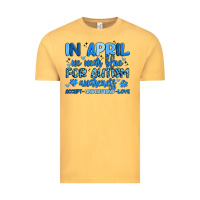 Vintage Mustard in april we wear blue for autism awareness Vintage Tee - Artiststas
