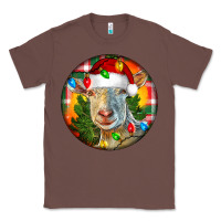 Chestnut Saanen Goat Christmas Classic Tee - LillyAllenDesigns