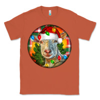 Copper Saanen Goat Christmas Classic Tee - LillyAllenDesigns
