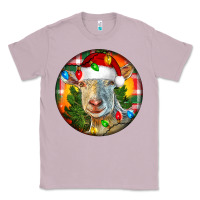 Lilac Saanen Goat Christmas Classic Tee - LillyAllenDesigns