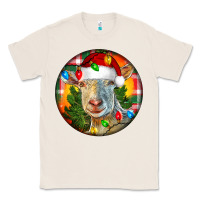 Natural Saanen Goat Christmas Classic Tee - LillyAllenDesigns