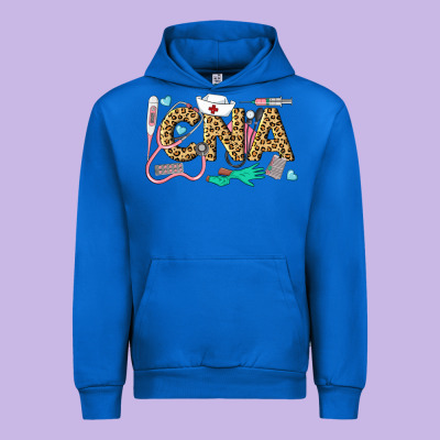 Western Certified Nursing Assistant Urban Hoodie Designed By Lillyallendesigns