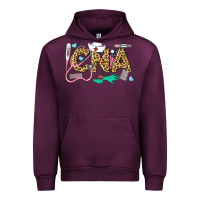 Mauve Wine Western Certified Nursing Assistant Urban Hoodie - LillyAllenDesigns