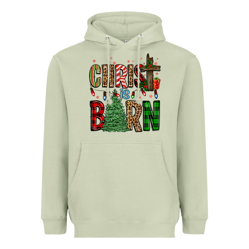 Christ Is Born Heavyweight Hoodie by FaDigitalArtStudio | Teevron