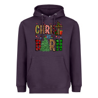 Plum christ is born Heavyweight Hoodie - FaDigitalArtStudio