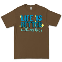 Cacao life is better with my boys Premium Tee - MaliasSmallBusiness