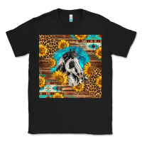 Black western paint horse Classic Tee - LillyAllenDesigns