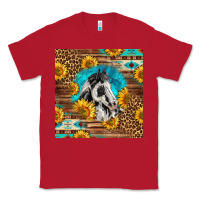 Red western paint horse Classic Tee - LillyAllenDesigns
