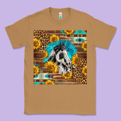 Western Paint Horse Classic Tee Designed By Lillyallendesigns